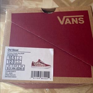 Vans 10.5 men